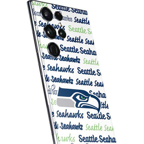NFL Seattle Seahawks Print Galaxy S22 Ultra Skin