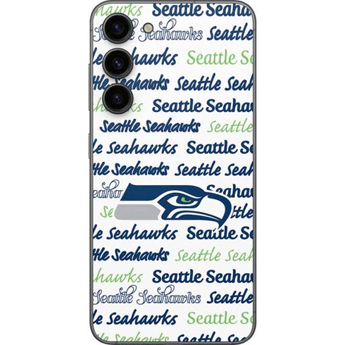 NFL Seattle Seahawks Print Galaxy S23 Plus Skin