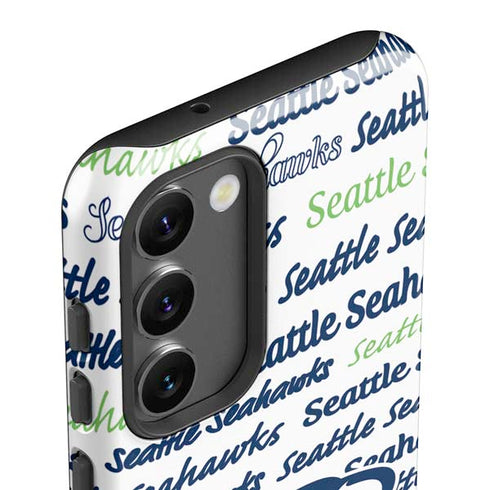 NFL Seattle Seahawks Print Galaxy S23 Pro Case