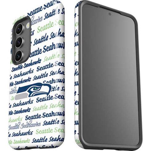 NFL Seattle Seahawks Print Galaxy S23 Pro Case