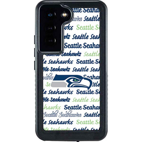 NFL Seattle Seahawks Print Galaxy S23 Waterproof Case