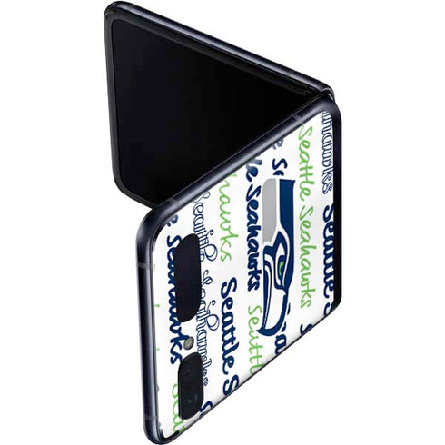 NFL Seattle Seahawks Print Galaxy Z Flip Skin