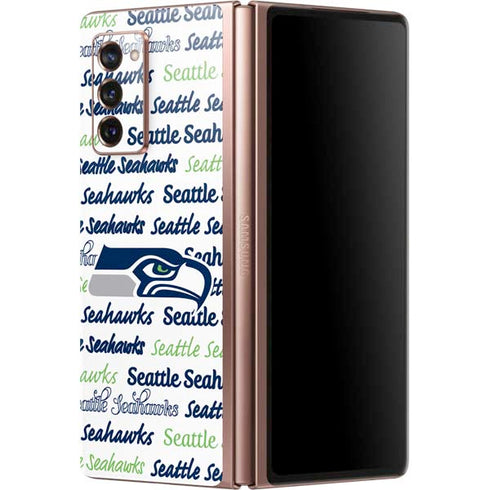 NFL Seattle Seahawks Print Galaxy Z Fold2 5G Skin