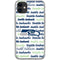 NFL Seattle Seahawks Print iPhone 11 Clear Case