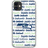 NFL Seattle Seahawks Print iPhone 11 Clear Case