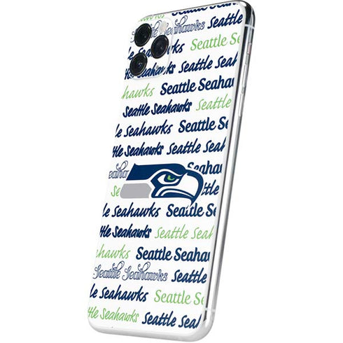 NFL Seattle Seahawks Print iPhone 11 Pro Max Skin