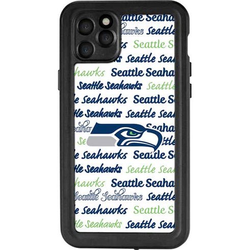 NFL Seattle Seahawks Print iPhone 11 Pro Max Waterproof Case
