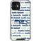 NFL Seattle Seahawks Print iPhone 12 Mini Clear Case