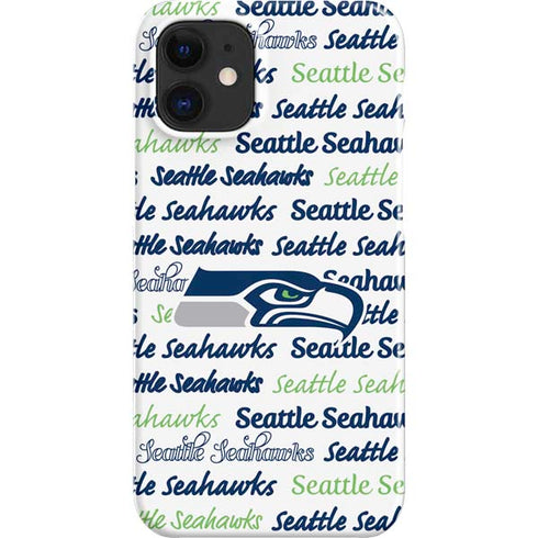 NFL Seattle Seahawks Print iPhone 12 Mini Lite Case