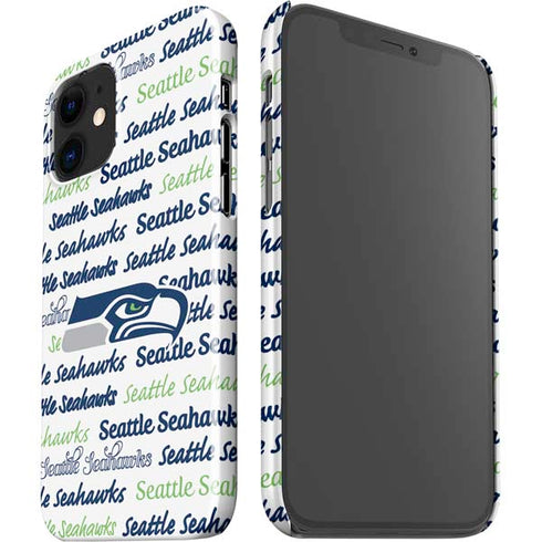 NFL Seattle Seahawks Print iPhone 12 Mini Lite Case
