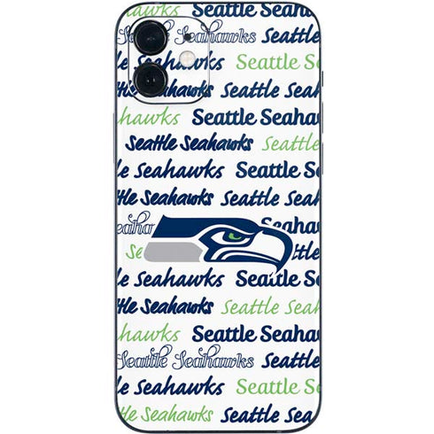 NFL Seattle Seahawks Print iPhone 12 Mini Skin