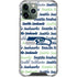 NFL Seattle Seahawks Print iPhone 12 Pro Max Clear Case