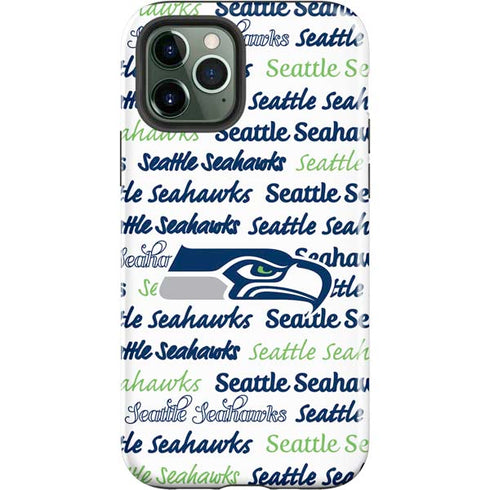NFL Seattle Seahawks Print iPhone 12 Pro Max Impact Case