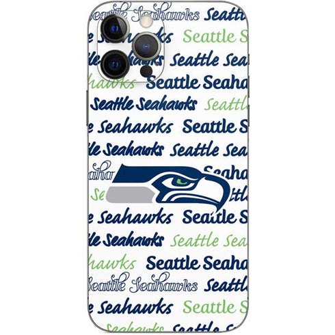 NFL Seattle Seahawks Print iPhone 12 Pro Skin