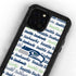 NFL Seattle Seahawks Print iPhone 12 Pro Waterproof Case