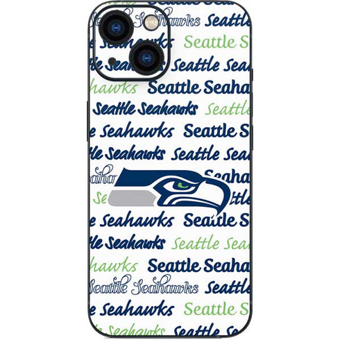 NFL Seattle Seahawks Print iPhone 13 Mini Skin