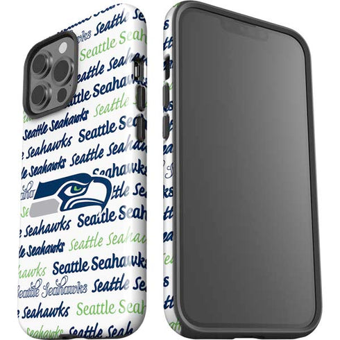 NFL Seattle Seahawks Print iPhone 13 Pro Max Impact Case