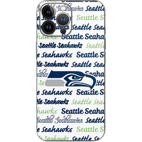 NFL Seattle Seahawks Print iPhone 13 Pro Max Skin