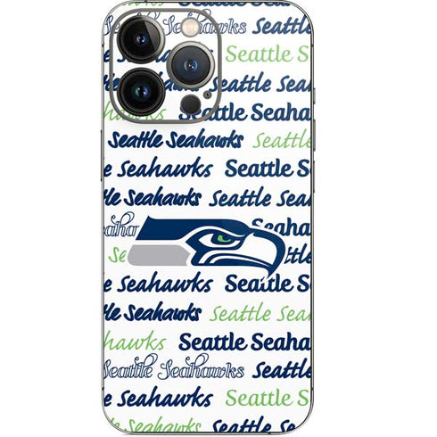 NFL Seattle Seahawks Print iPhone 13 Pro Skin