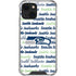NFL Seattle Seahawks Print iPhone 14 Clear Case