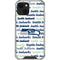NFL Seattle Seahawks Print iPhone 14 Plus Clear Case