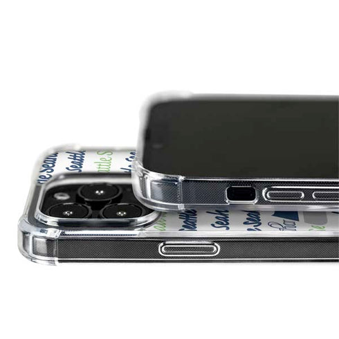 NFL Seattle Seahawks Print iPhone 15 Pro MagSafe Case