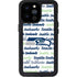 NFL Seattle Seahawks Print iPhone 14 Pro Max Waterproof Case