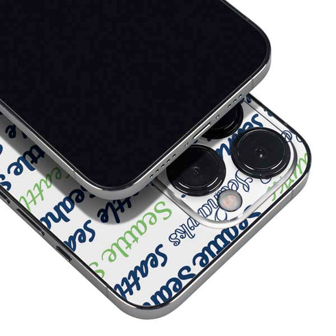 NFL Seattle Seahawks Print iPhone 15 Pro Skin