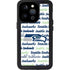 NFL Seattle Seahawks Print iPhone 14 Pro Waterproof Case
