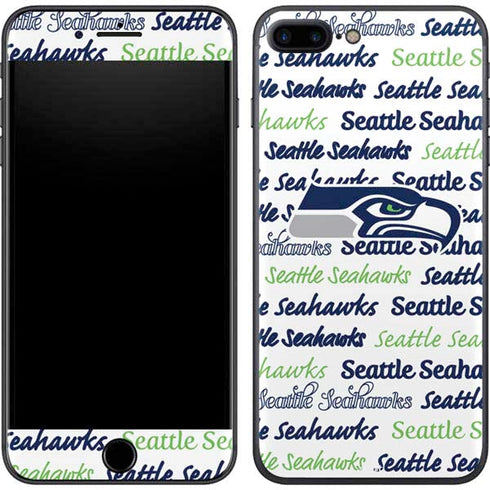 NFL Seattle Seahawks Print iPhone 8 Plus Skin
