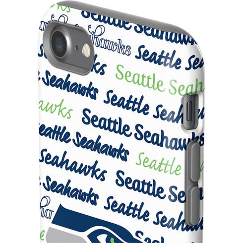 NFL Seattle Seahawks Print iPhone SE (2nd & 3rd Gen) Pro Case