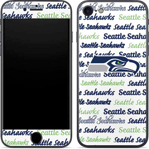 NFL Seattle Seahawks Print iPhone SE (2nd & 3rd Gen) Skin