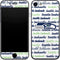NFL Seattle Seahawks Print iPhone SE (2nd & 3rd Gen) Skin