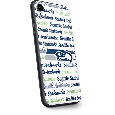 NFL Seattle Seahawks Print iPhone XR Skin