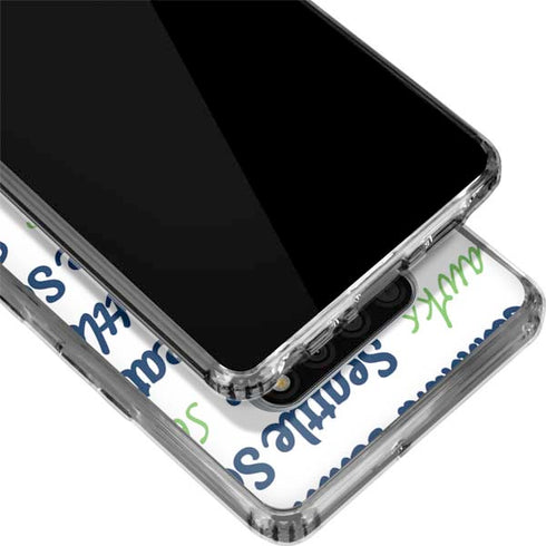 NFL Seattle Seahawks Print LG Stylo 6 Clear Case