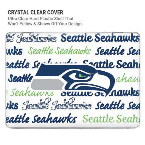 NFL Seattle Seahawks Print MacBook Air 13in M1 (2021) Case plus Skin