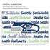 NFL Seattle Seahawks Print MacBook Air 13in M1 (2021) Case plus Skin