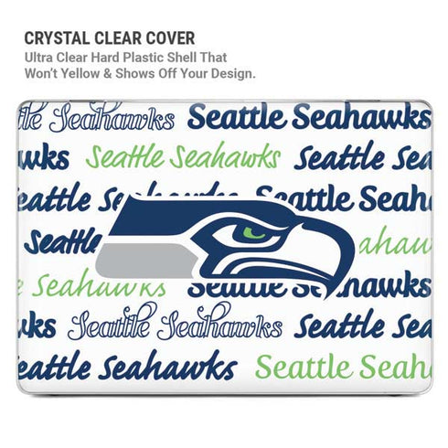 NFL Seattle Seahawks Print MacBook Air 15in (2023-2025) Case plus Skin
