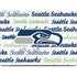 NFL Seattle Seahawks Print MacBook Pro 14in (2021-24) Skin