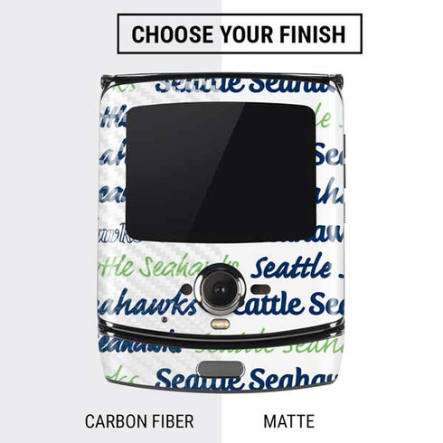 NFL Seattle Seahawks Print Motorola RAZR Skin