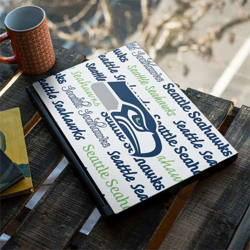 NFL Seattle Seahawks Print MSI GS65 Stealth Laptop Skin
