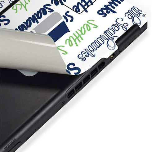 NFL Seattle Seahawks Print Nintendo Switch Bundle Skin