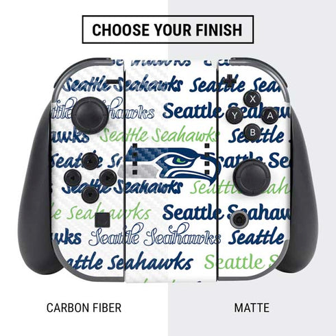 NFL Seattle Seahawks Print Nintendo Switch Bundle Skin