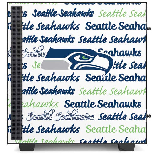 NFL Seattle Seahawks Print NZXT H510 Compact ATX Mid-Tower Case Skin