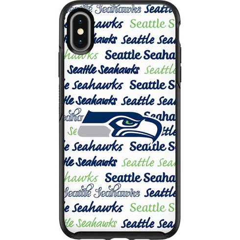 NFL Seattle Seahawks Print Otterbox Symmetry iPhone Skin