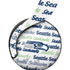 NFL Seattle Seahawks Print PULSE 3D Wireless Headset for PS5 Skin