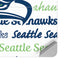 NFL Seattle Seahawks Print Surface Laptop Studio Skin
