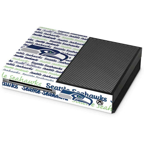 NFL Seattle Seahawks Print Xbox One Console Skin