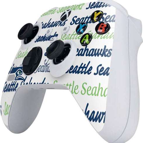 NFL Seattle Seahawks Print Xbox Series S Controller Skin