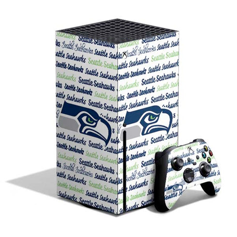 NFL Seattle Seahawks Print Xbox Series X Bundle Skin